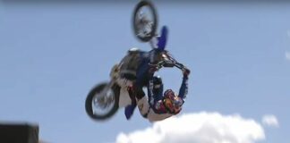 Tom Pages wins X Games Moto X QuarterPipe Gold