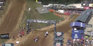 Tony Cairoli crash at 2016 Monster Energy MXoN – Maggiora