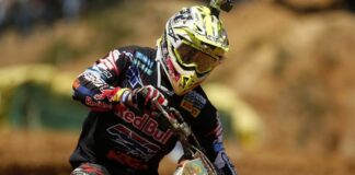 Tony Cairoli’s crash at the MXGP of Portugal 2013