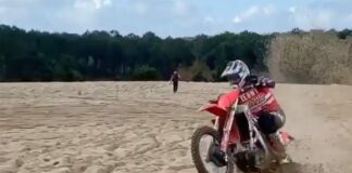 VIDEO: Valentin Guillod in gnarly sand