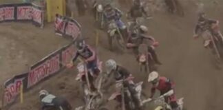 Insane crash footage from Spring Creek