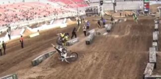 VIDEO: Dean Wilson crash at Monster Cup 2019