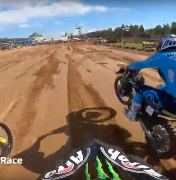 Jago Geerts crash ā goes from last to 11th in Kegums Quali race