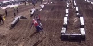 VIDEO: Jordi Tixier crash at Monster Cup 2019