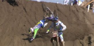 Video: 2014 EMX125 of Belgium – David Herbreteau crash