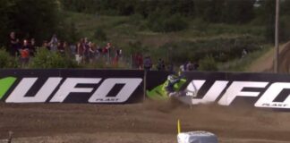 Video: 2014 MXGP of Sweden – Steven Frossard crash