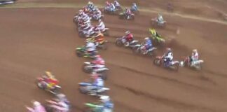 Video: 2014 MXoN Chad Reed race three start crash