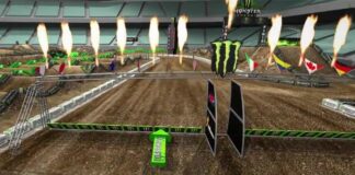 Video: 2015 Supercross Phoenix Kawasaki Dynamic Track Map