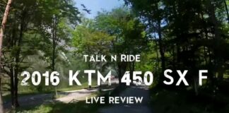 Video: 2016 KTM 450 SX-F – first impressions