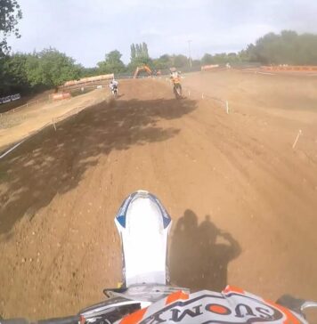 Video: Adam Sterry crash at Blaxhall