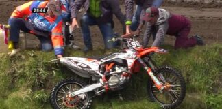 Video: Ben Watson goes for a swim at Valkenswaard
