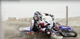 Video: Camille Chapeliere at Le Touquet Beach Race