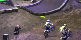 Video: Cedric Soubeyras vs Cyrille Coulon Head-to-Head Glasgow – Monster Energy Arenacross 2016