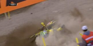 Video: Clement Desalle crash MXGP of Trentino