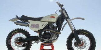 Video: Custom KTM bike honours legacy of Kurt Caselli