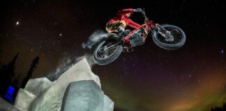 Video: Dougie Lampkin takes on Arctic landscape