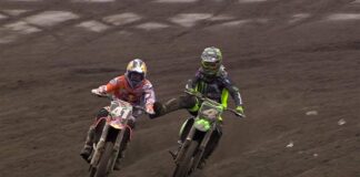 Video: Dylan Ferrandis battles with Pauls Jonass – MXGP of Europe