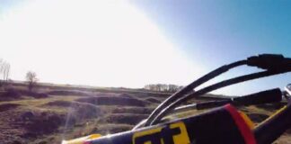 Video: Elliott Banks-Browne and Jake Nicholls supercross practice