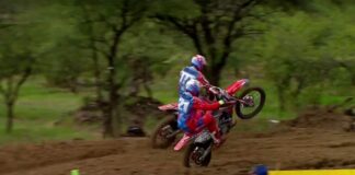 Video: Gautier Paulin crash GP of Mexico
