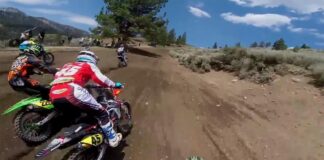 Video: Insane battle at Mammoth MX ft Worth – Sanayei – Harrison