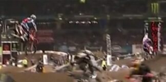 Video: Ivan Tedesco Toronto crash supercross 2014