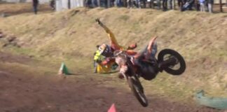 Video: Jake Nicholls’ crash at LaCapelle International