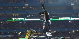 Video: James Stewart GoPro Toronto supercross
