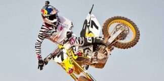 Video: James Stewart supercross prep at Stewart compound