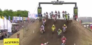 Video: Jeffrey Herlings crash at MXGP of Germany 2015