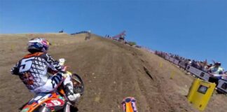 Video: Ken Roczen GoPro lap of Hangtown