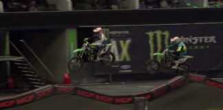 Video: LPE Kawasaki team-mates Izoird and Richier Head-to-Head battle – Glasgow AXUK