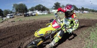 Video: Matt Moss crash at Shepparton MX Nationals