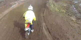 Video: Minibike race head-to-head