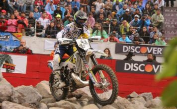 Video: On board with Graham Jarvis at the Ukupacha Extreme Enduro