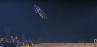 Video: Romain Febvre crash MXGP of Qatar