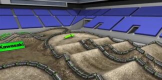 Video: Seattle supercross animated track map