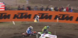 Video: Shaun Simpson and Steven Frossard battle
