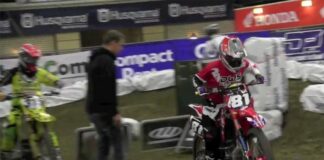 Video: Weeck and Teillet Dutch Supercross practice