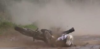 Video: What not to do on a dirt bike