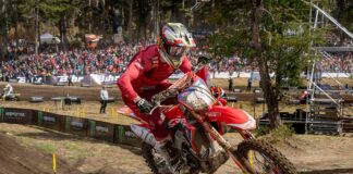 Team HRC look to build momentum in Great Britain Calvin Vlaanderen