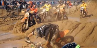 Watch: 800-plus riders and gnarliest six-mile beach course – the legendary Weston Beach Race 2016