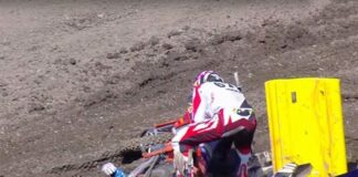 Watch: Cody Williams pulls bike off Jessy Nelson at Unadilla
