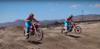 Watch Hayes Grier as he tackles the Red Bull Straight Rhythm track