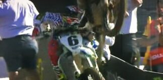 Watch: Jason Anderson insane MXoN finish-line crash in Maggiora