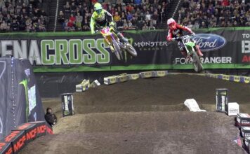 Watch Josh Hansen vs Thomas Ramette Head-to-Head knockout – Manchester Arenacross