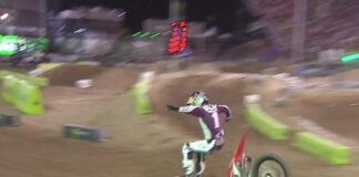 Watch Ken Roczen’s 1 million dollar crash at the 2016 Monster Energy Cup