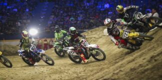 Watch Nick Wey racing supercross in Germany