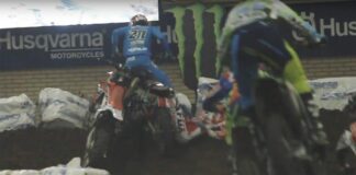 Watch Partridge and Jaulin crash and clash at Zuidbroek – Dutch Supercross 2015