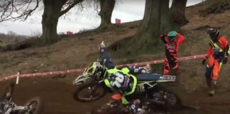 Watch the massive bike pile-up that brought about an ACU investigation