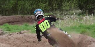 Watch Tommy Searle back on the bike